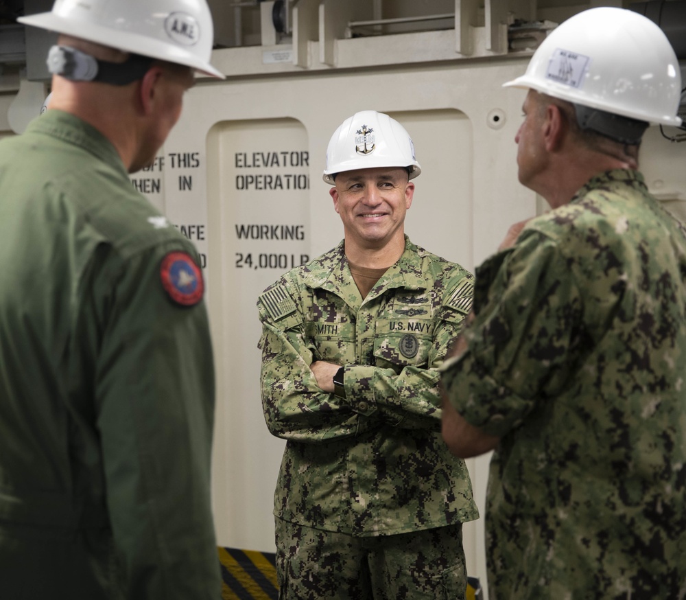 VCON and MCPON visit