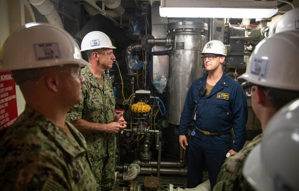 VCON and MCPON visit