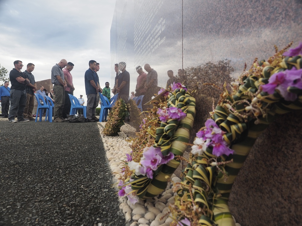 DPAA Members Attend Solomon Islands Veteran's Day Memorial Service