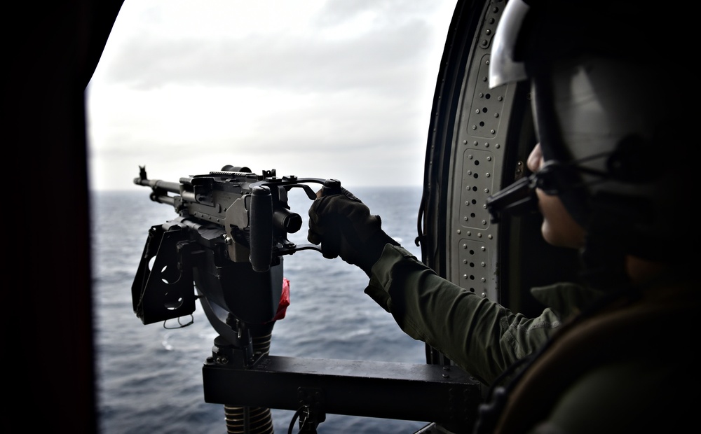 USS WASP (LHD 1) OPERATIONS AT SEA