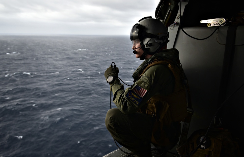 USS WASP (LHD 1) OPERATIONS AT SEA