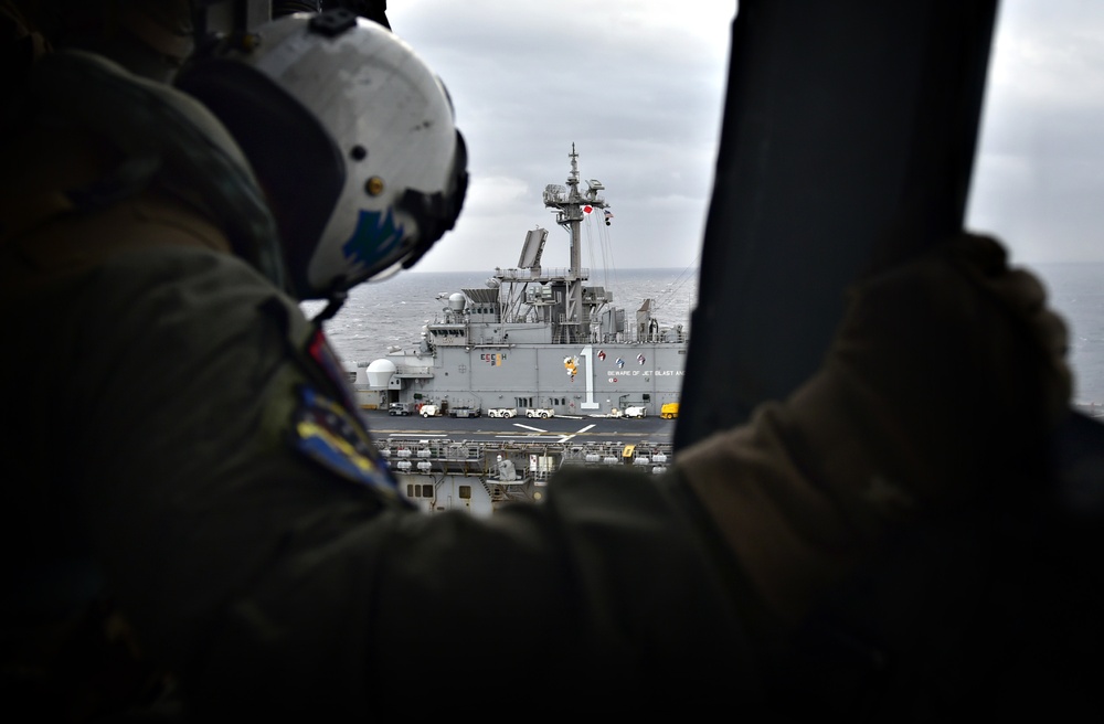 USS WASP (LHD 1) OPERATIONS AT SEA