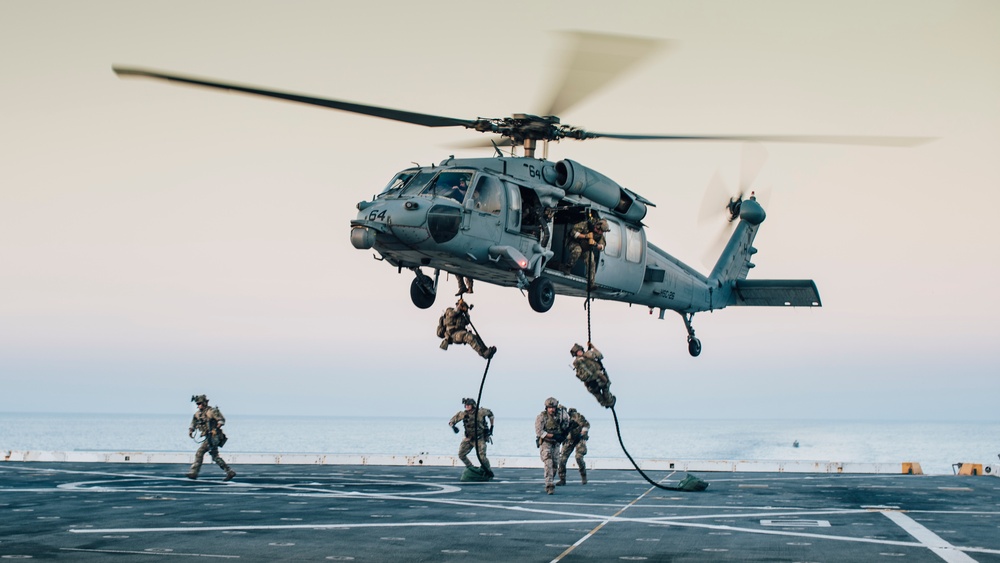 MRF/MSRT Joint VBSS training aboard JPM