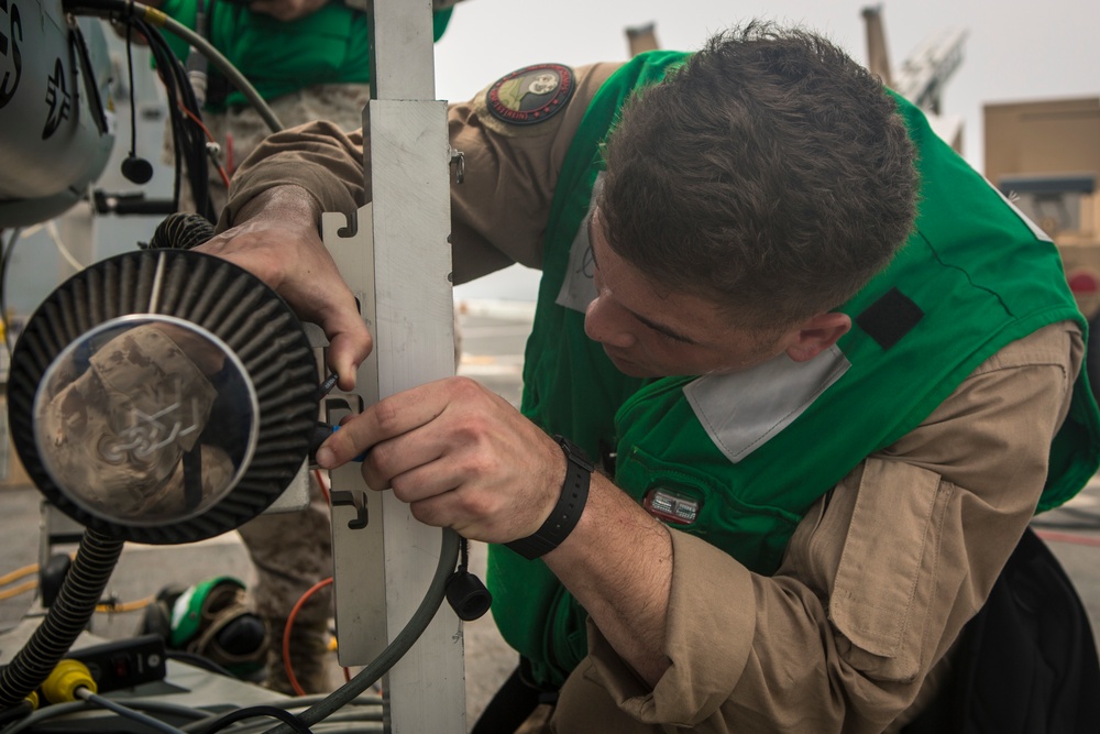 UAS Launch aboard USS John P. Murtha