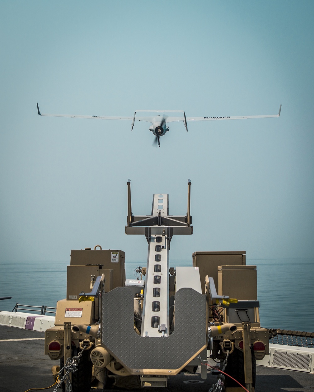 UAS Launch aboard USS John P. Murtha