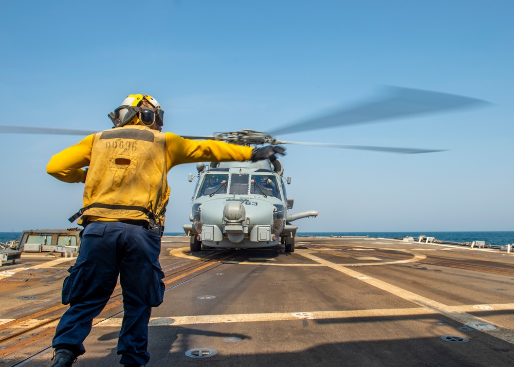 USS Bainbridge Deployment