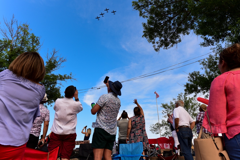 Independence Day Flyover