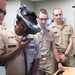 Officer Candidate School (OCS) class 16-19 trains using the Conning Officer Virtual Environment (COVE) at Officer Training Command in Newport, Rhode Island (OTCN) on Aug. 8, 2019.
