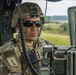 Sfc. Aaron Marcus, an Observer Controller Trainer (OCT) assigned to the Joint Multinational Readiness Center (JMRC) monitors communications during a Combined Resolve training exercise in Grafenwoehr Training Area, August, 8, 2019.