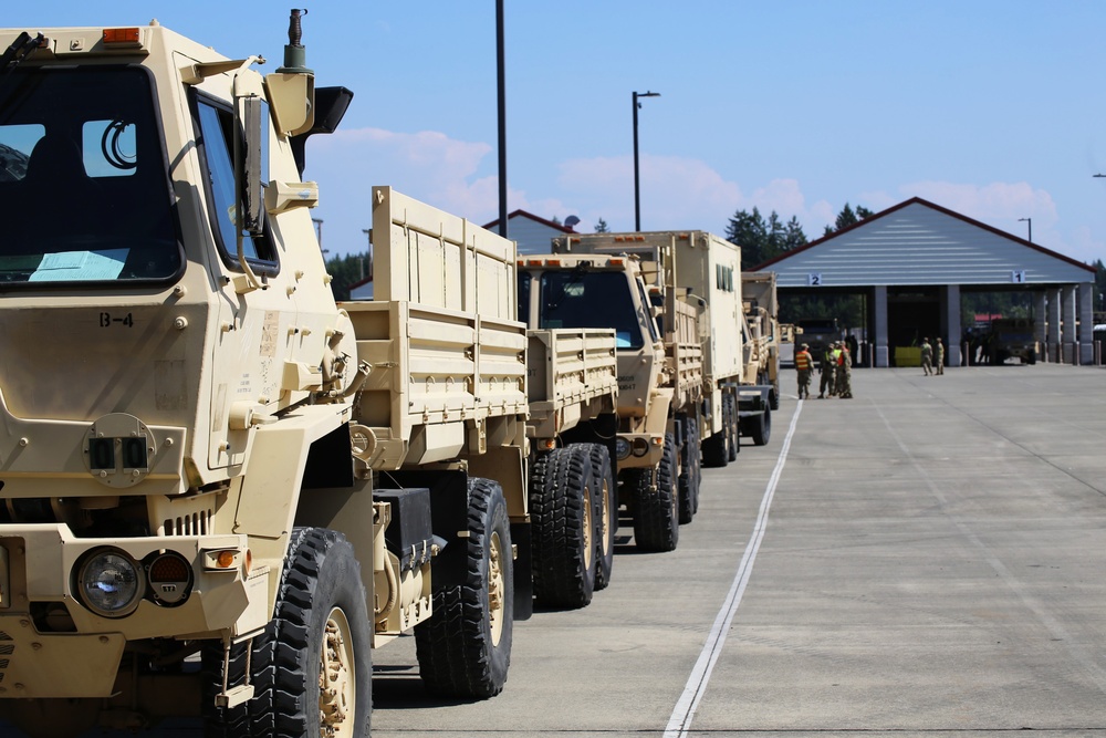 Equipment for 1-303rd Cavalry begins mobilization process