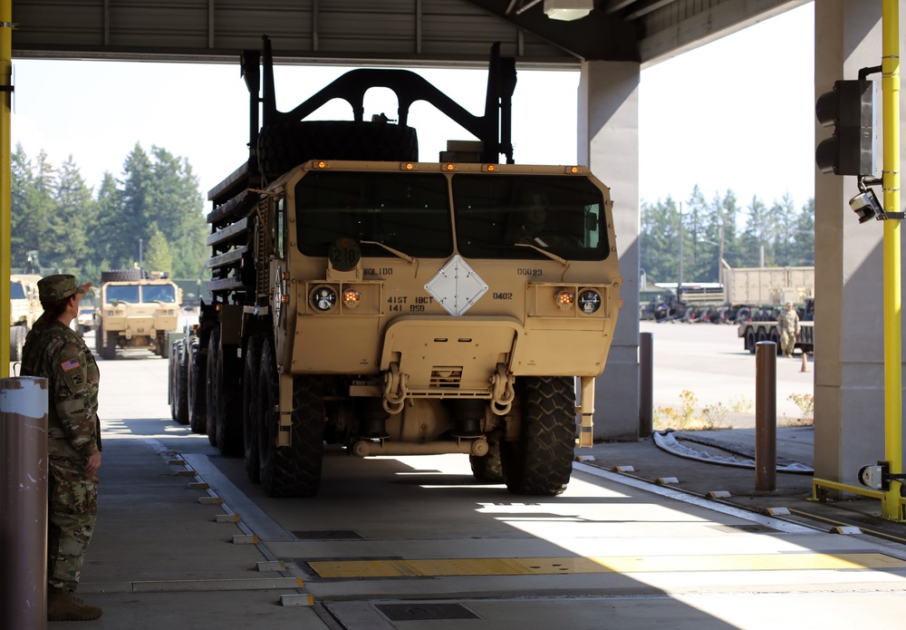 Equipment for 1-303rd Cavalry begins mobilization process