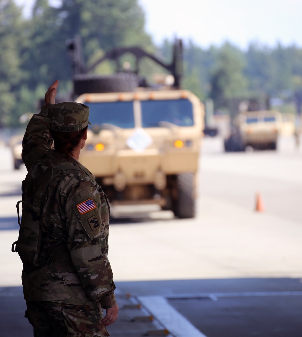 Equipment for 1-303rd Cavalry begins mobilization process