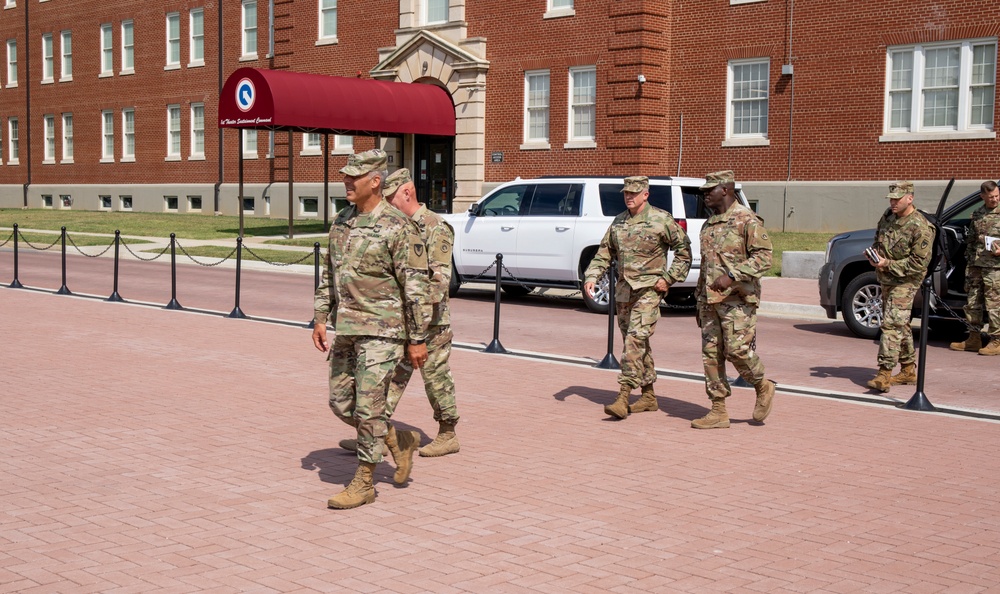 Gen. Perna visits 1st TSC