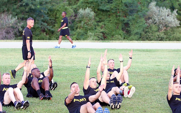 Big Red One learns the ACFT