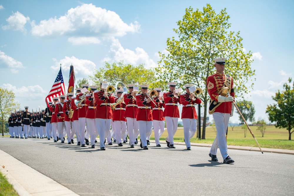 Military Funeral Honors with Funeral Escort for U.S. Marine Corps. Sgt. Meredith Keirn in Section 55