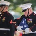 Military Funeral Honors with Funeral Escort for U.S. Marine Corps. Sgt. Meredith Keirn in Section 55