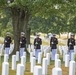 Military Funeral Honors with Funeral Escort for U.S. Marine Corps. Sgt. Meredith Keirn in Section 55