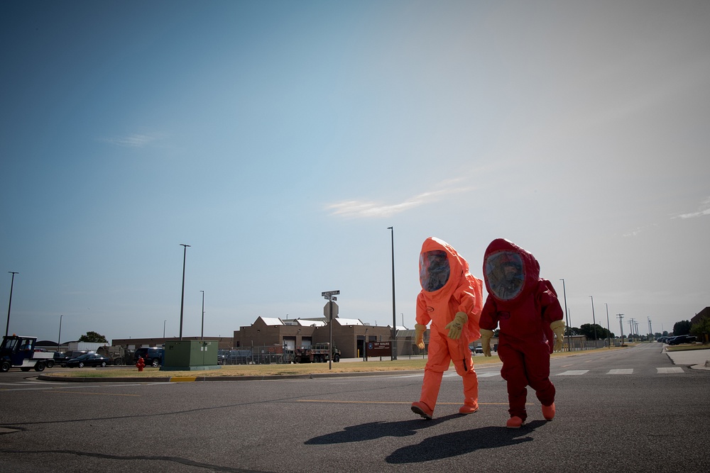 137th Special Operations Wing tests for hazardous waste
