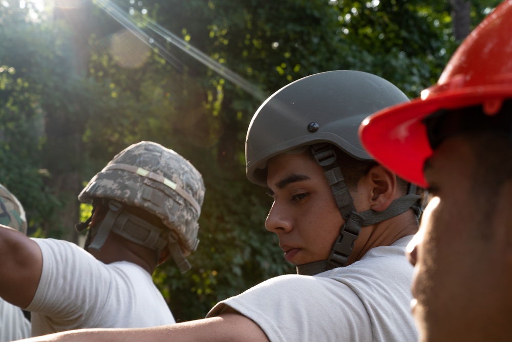 Patriot Warrior 2019: Reserve Citizen Airmen Assemble A Small Shelter System