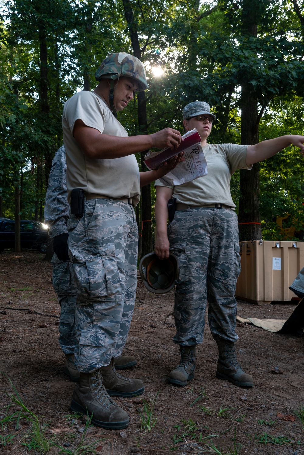 Patriot Warrior 2019: Reserve Citizen Airmen Assemble A Small Shelter System