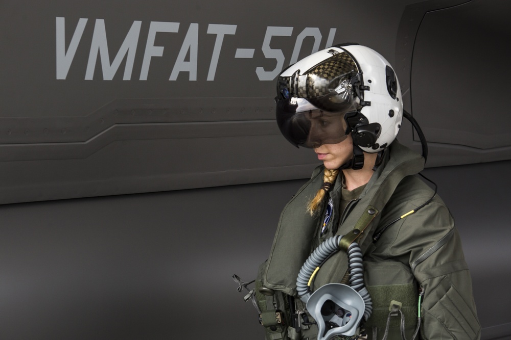 First Female F-35B Pilot