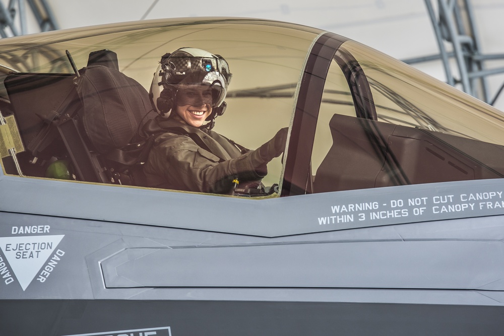 First Female F-35B Pilot