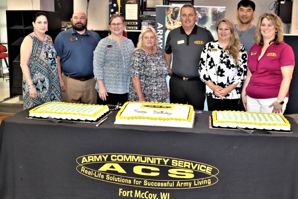 Celebrating ACS' 54th birthday at Fort McCoy