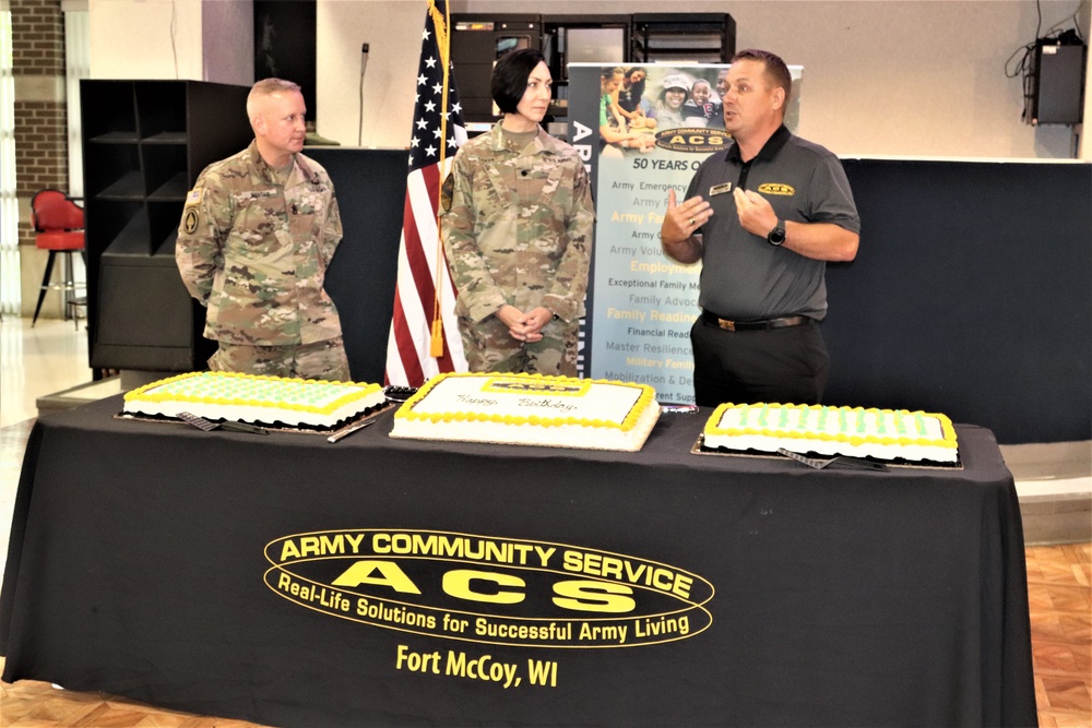 Celebrating ACS' 54th birthday at Fort McCoy