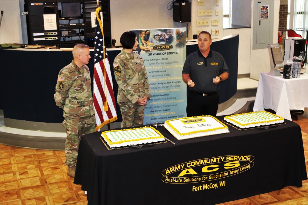 Celebrating ACS' 54th birthday at Fort McCoy
