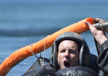 173rd Fighter Wing trains pilots in water survival techniques with the help of SERE instuctors