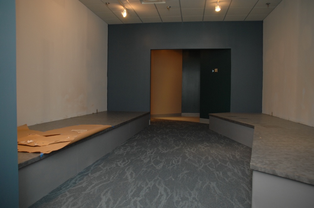 New exhibit spaces for upcoming Vietnam War exhibit