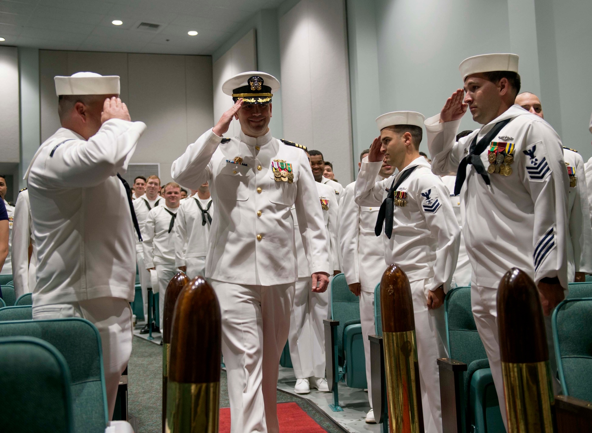 DVIDS Images USS Connecticut Welcomes New Commanding Officer