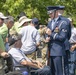 Air Force Honor Guard Drill Team Performs at Air Force Memorial