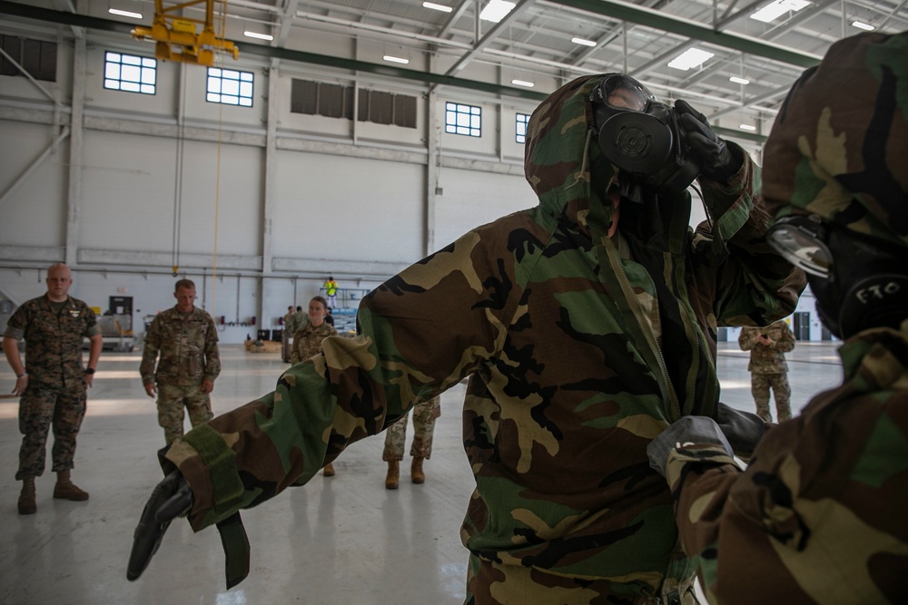 MCBH and USARPAC practice CBRN defense