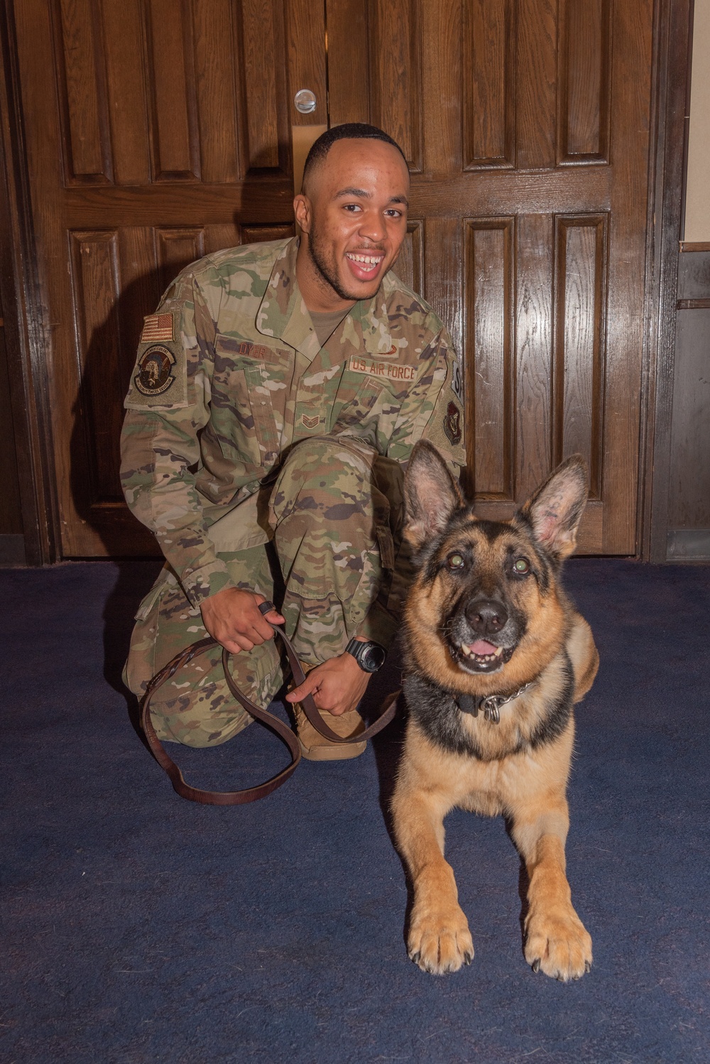 Military Working Dog Retirement Ceremony