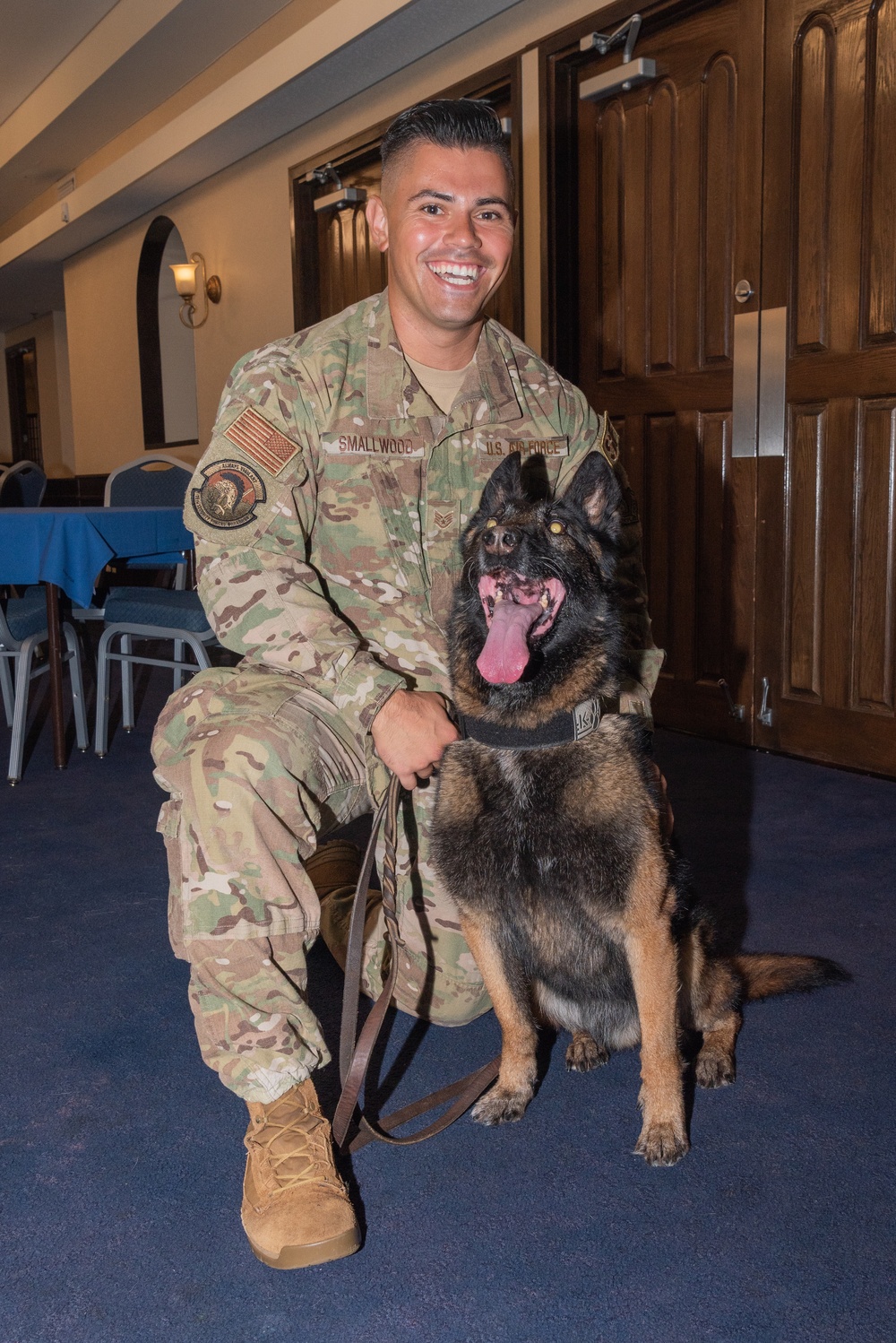 Military Working Dog Retirement Ceremony