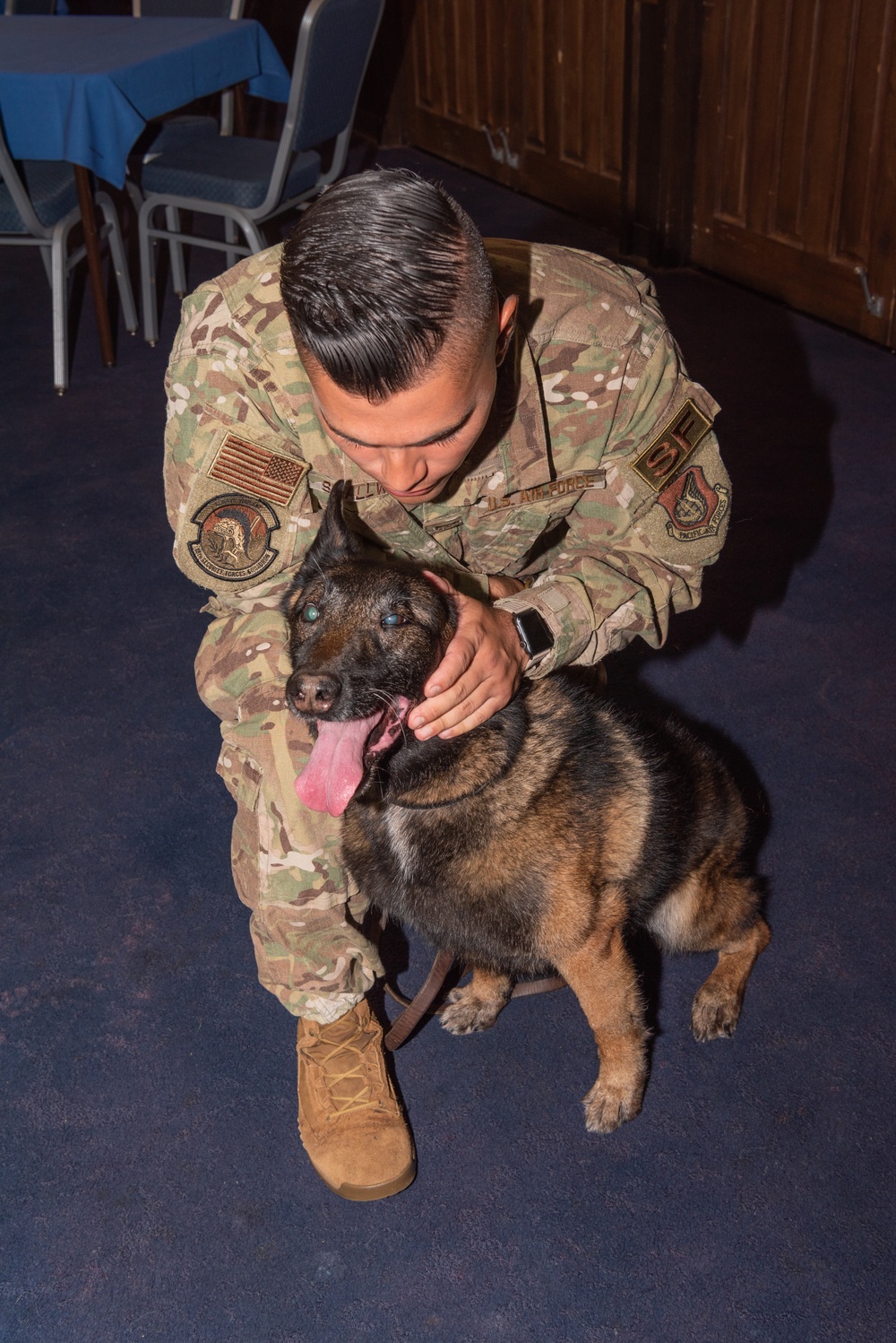 Military Working Dog Retirement Ceremony
