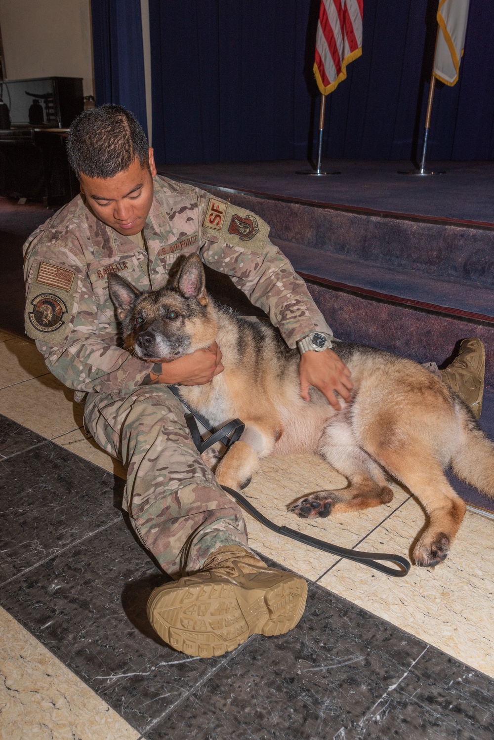 Military Working Dog Retirement Ceremony