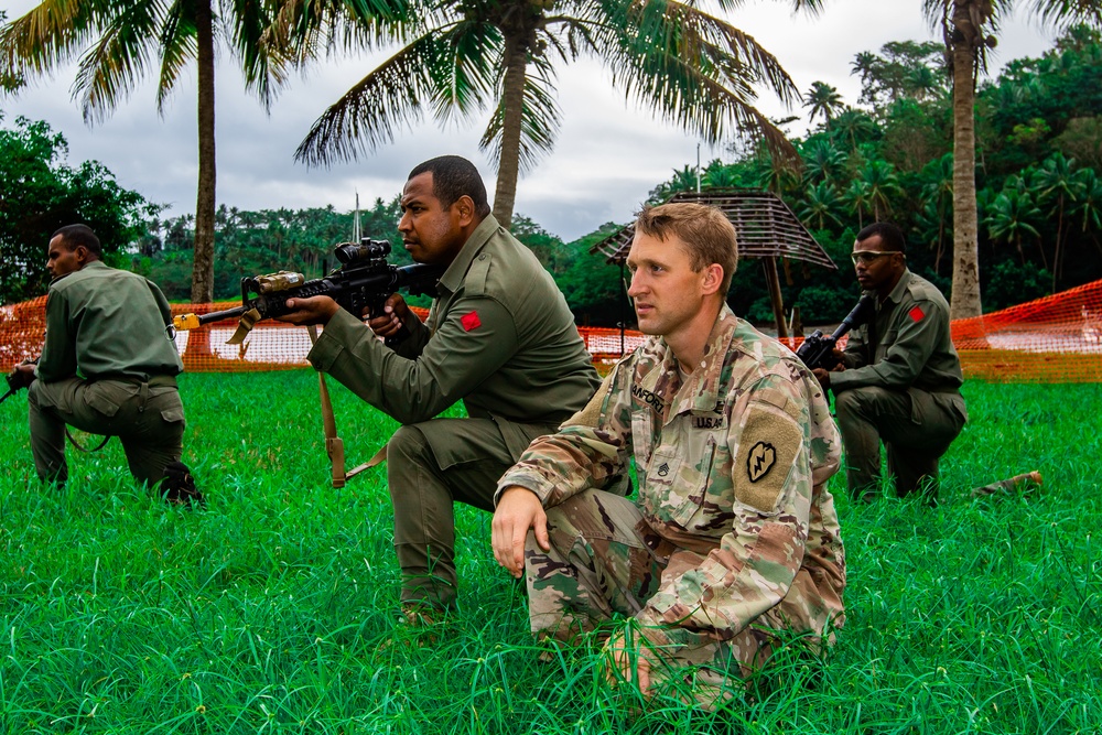 Pacific Pathways: Urban combat training