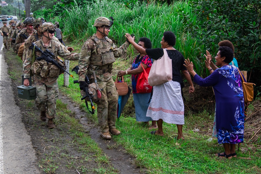 Pacific Pathways: Urban combat training