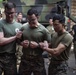 31st MEU Marines hold taser qualification training aboard USS Ashland