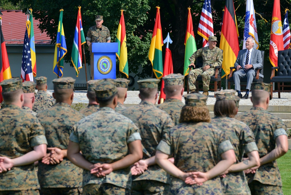 AFRICOM Change of Command