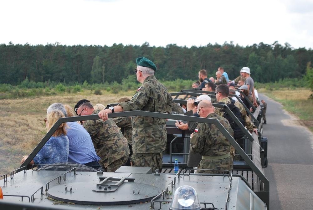Area Support Group Poland Observes Dynamic Soldier Training at Biedrusko Training Center