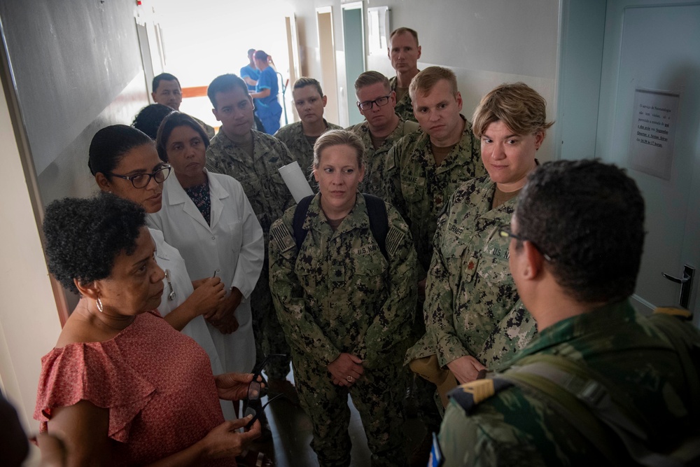 Sailors Tour Cabo Verdean Hospital