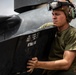 Aviation Combat Element conducts maintenance on MV-22B