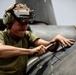 Aviation Combat Element conducts maintenance on MV-22B