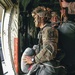 Paratrooper Prepares to Exit