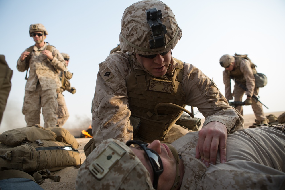 SPMAGTF-CR-CC Tactical Recovery of Aircraft and Personnel Excercise