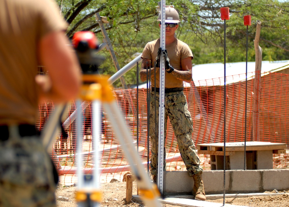 U.S. Navy Builds School for Indigenous Colombians