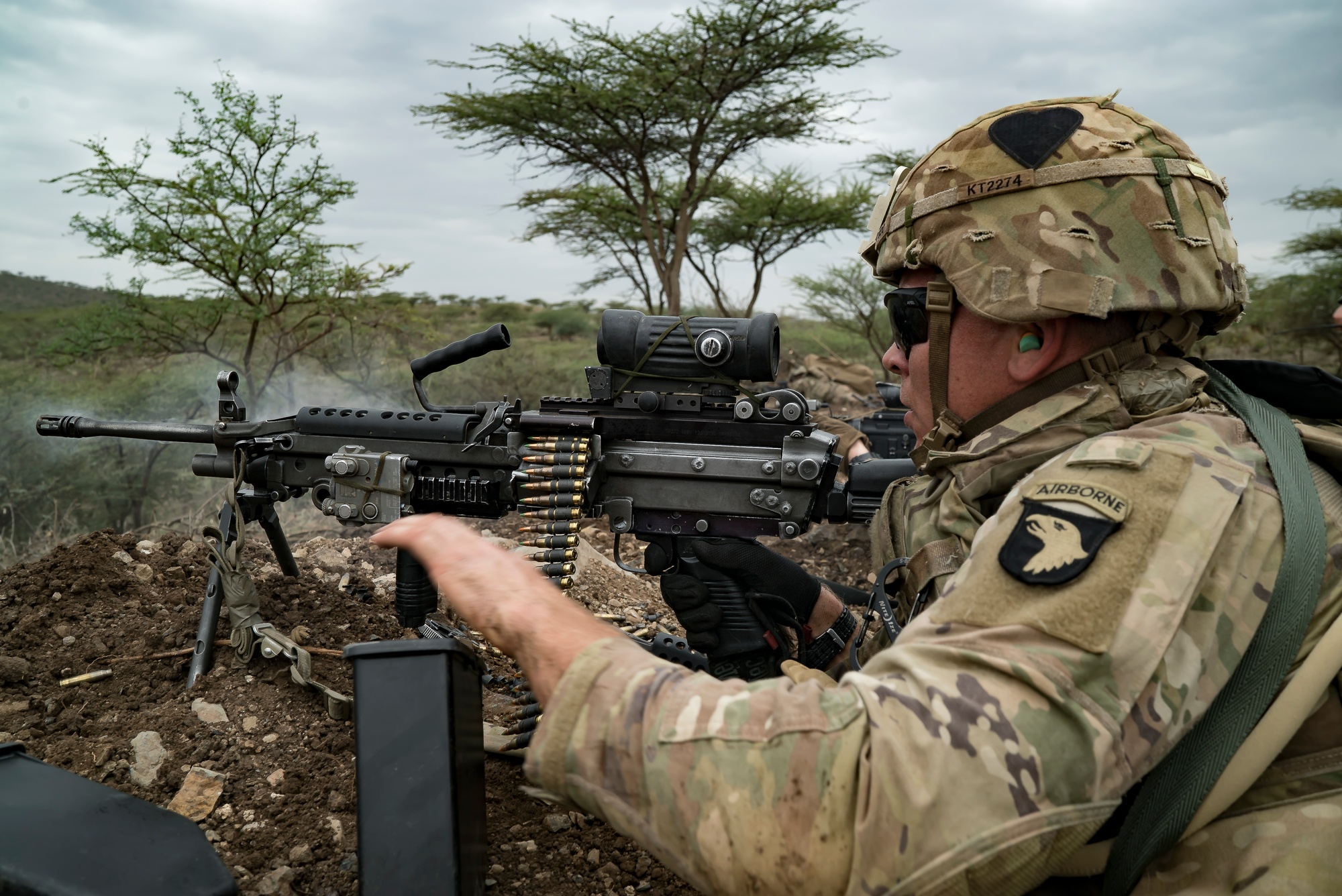 ミリタリー U.S. ARMY In Afghanistan M249 SAW GUNNER Crazy Dummy - 1/6 U.S. ARMY SAW GUNNER IN AFGHANISTAN